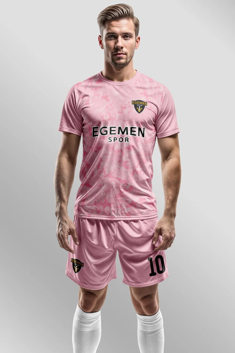 Pembe Tie-Dye Halı Saha Forma