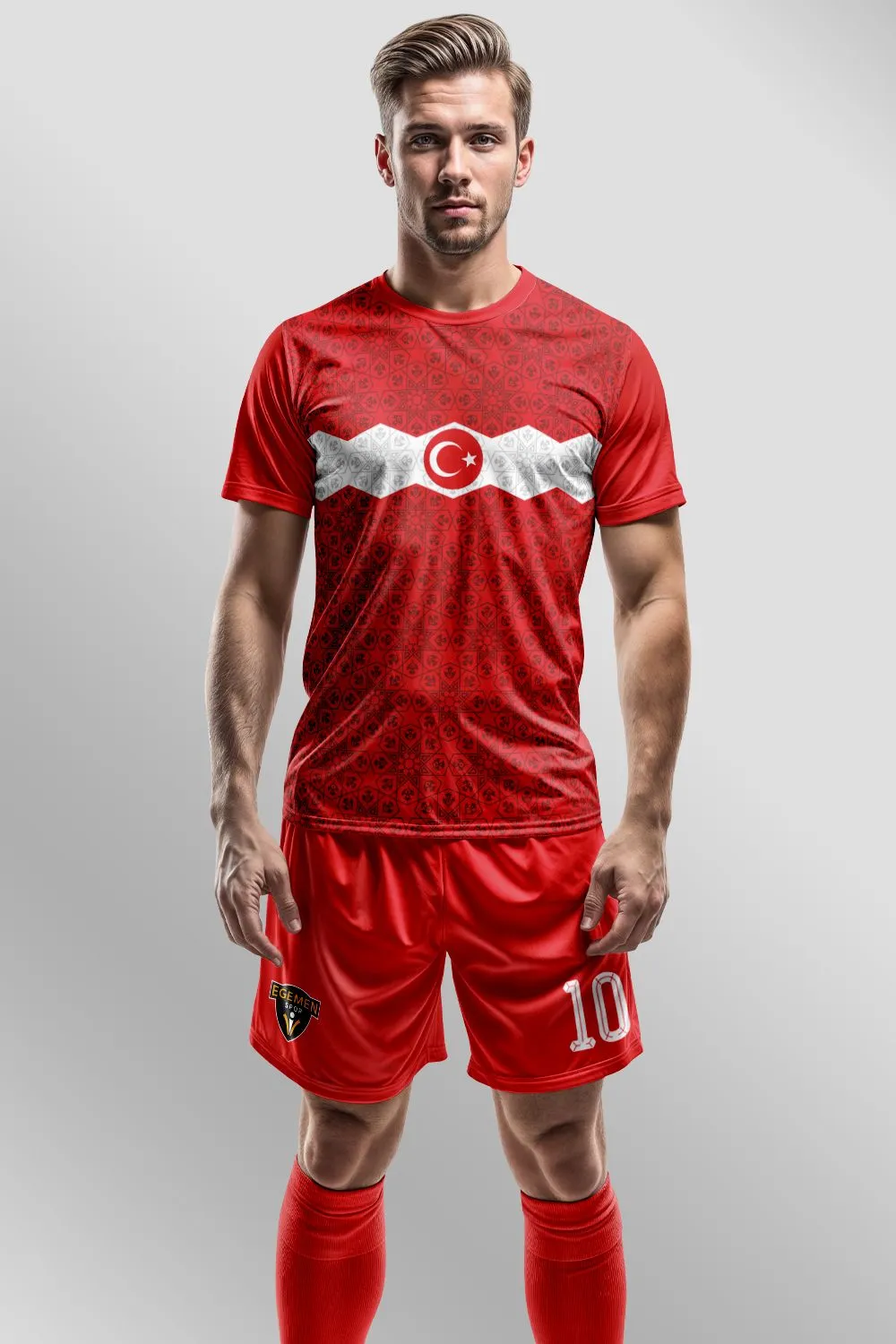 Kırmızı Ay Yıldız Milli Halı Saha Forma