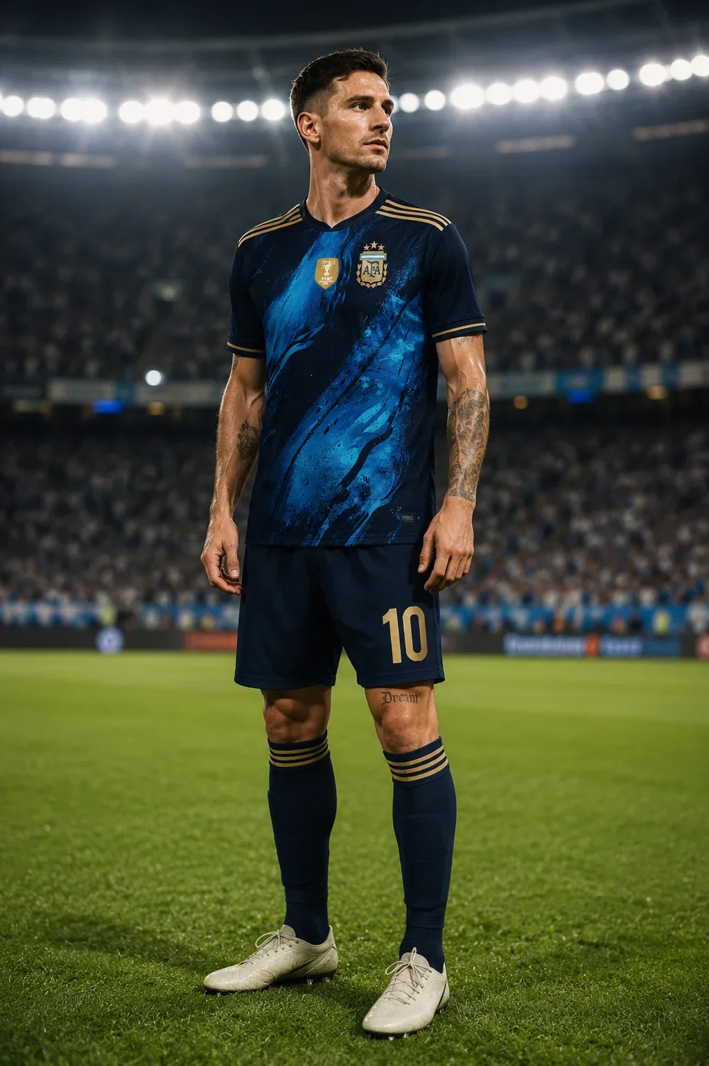 Arjantin Mavi Konsept Futbol Forma