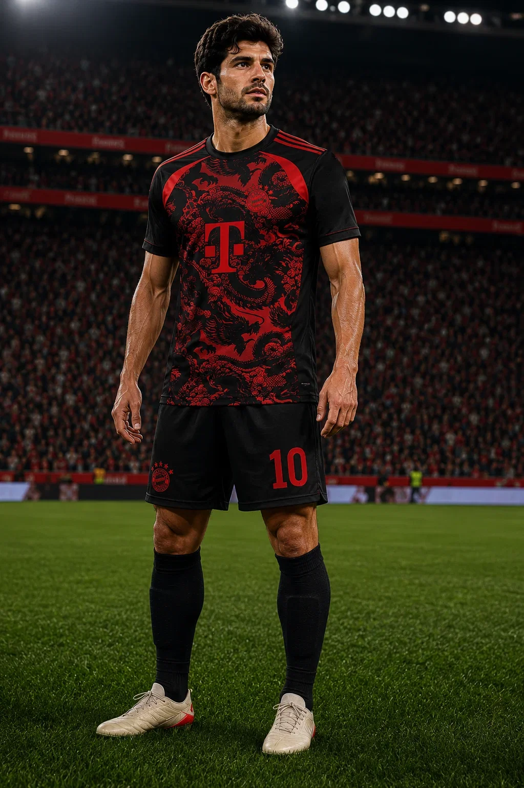 Bayern Münih Kırmızı Konsept Futbol Forma