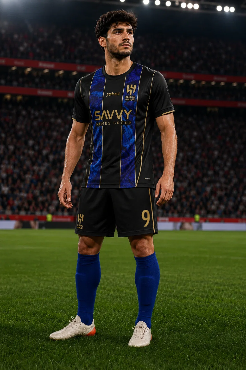 Al Hilal Mavi Lacivert Konsept Futbol Forma