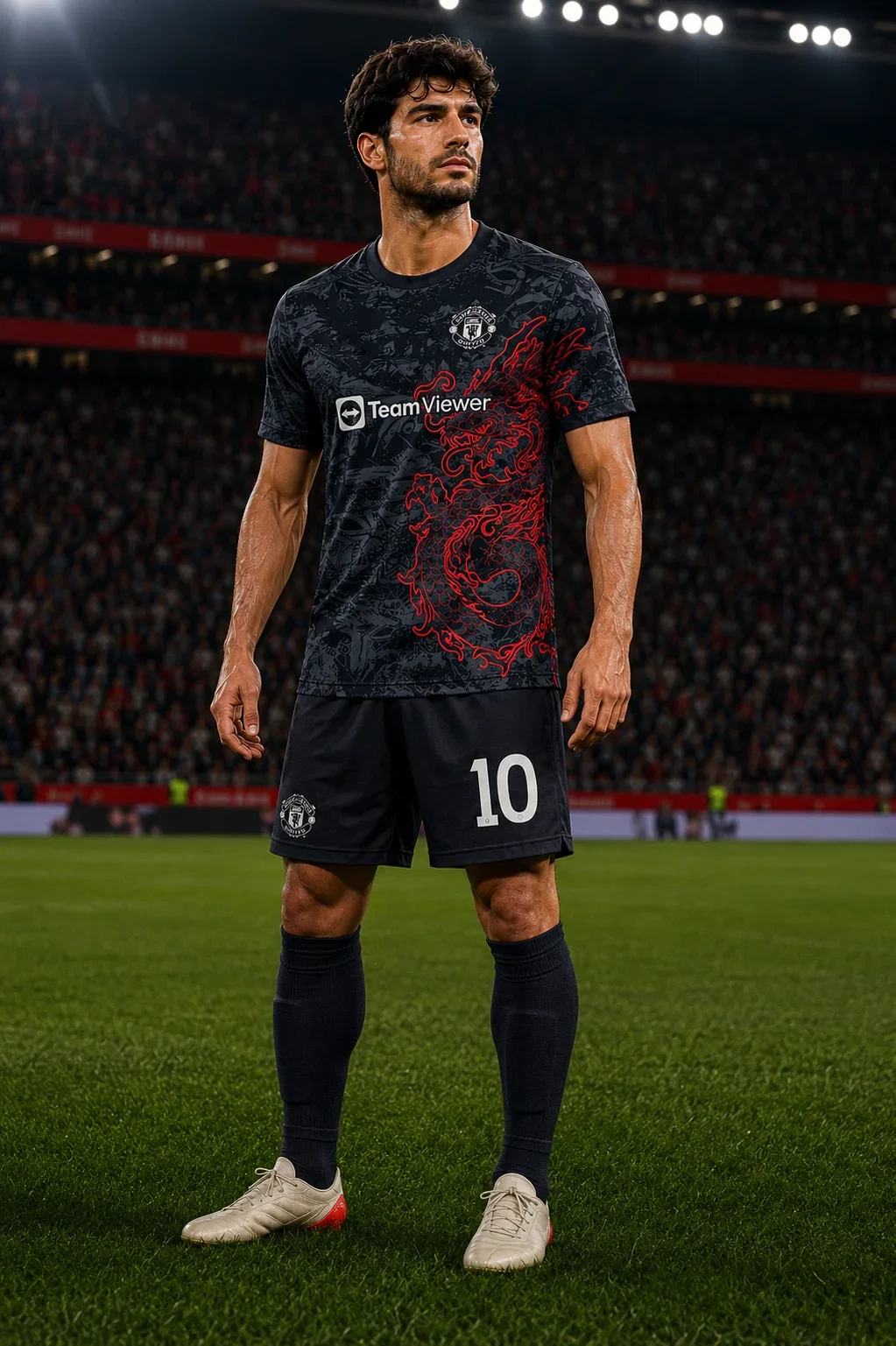 Manchester United 2023 Konsept Futbol Forma
