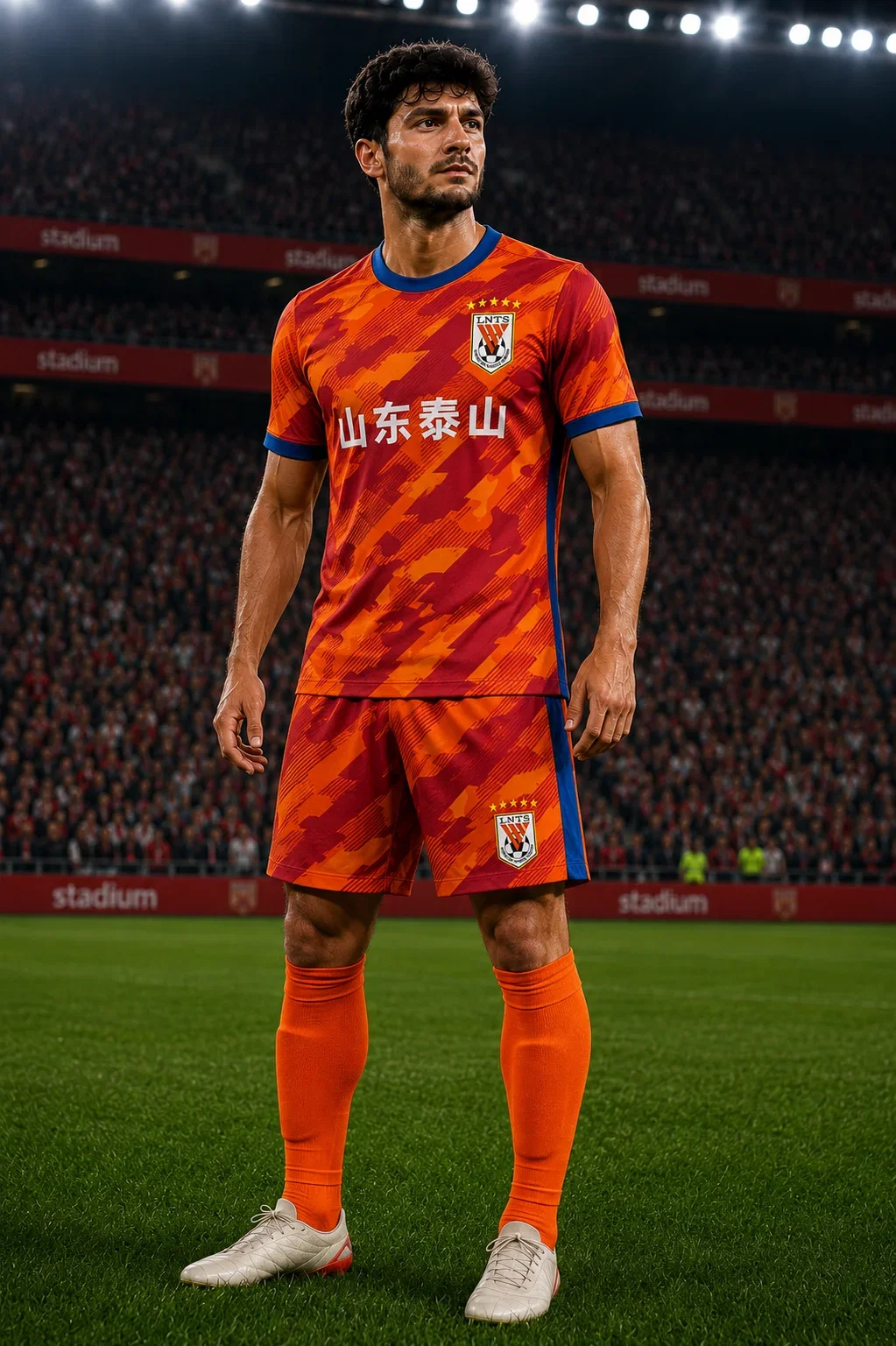 Shandong İç Saha Futbol Forma